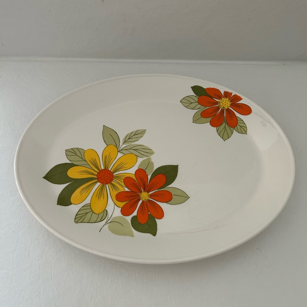 RARE Johnson Bros Acapulco Sovereign Platter